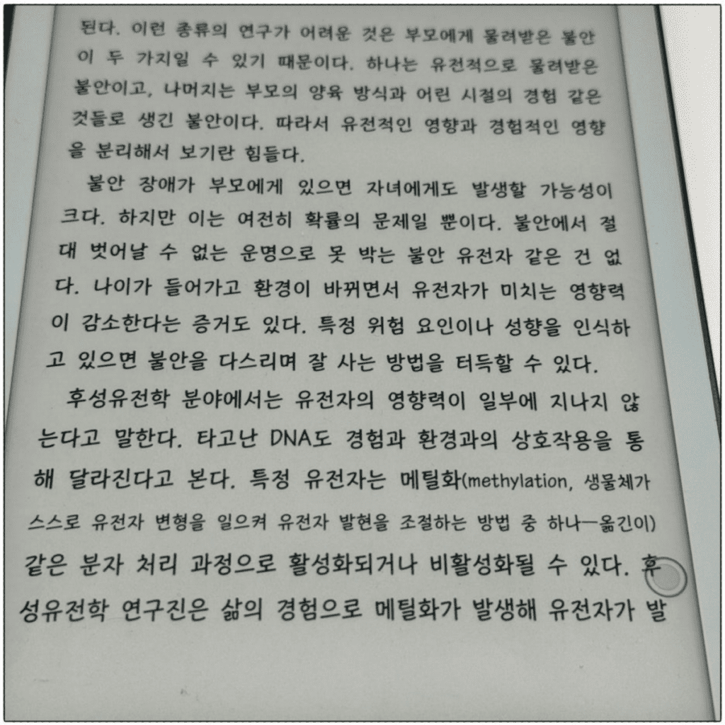 a시네마M 폰트 실제 적용화면